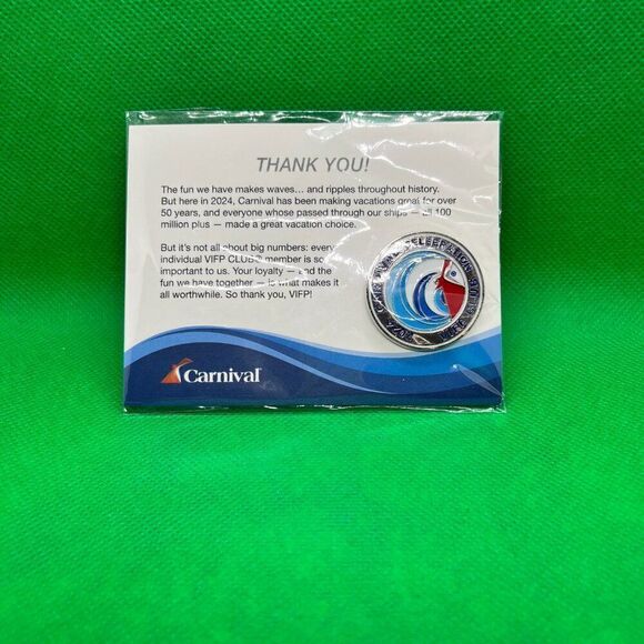 NEW Carnival Cruise Line Ship Celebration 2024 VIFP Club Pin - Picture 9 of 11